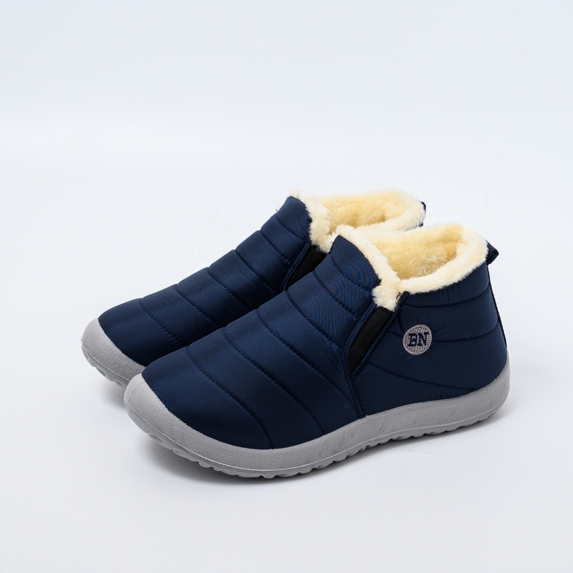 Snow Boots Botas De Mujer Snkle & Bootie Women's Cotton Shoes Soft Bottom Waterproof Big Size Winter Boots