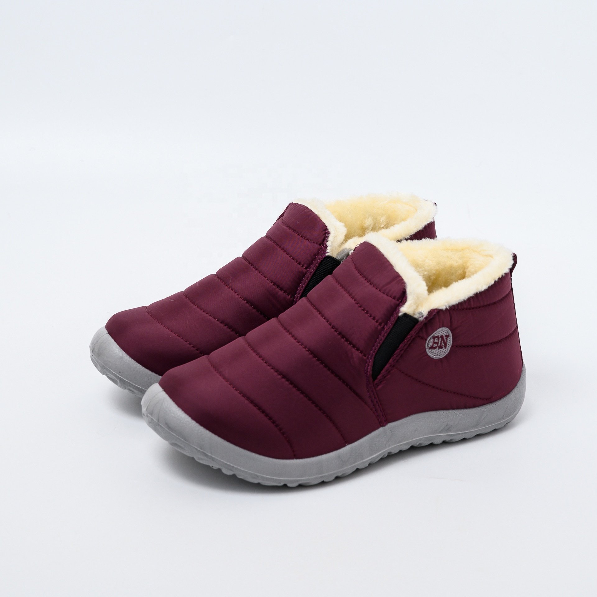 Snow Boots Botas De Mujer Snkle & Bootie Women's Cotton Shoes Soft Bottom Waterproof Big Size Winter Boots