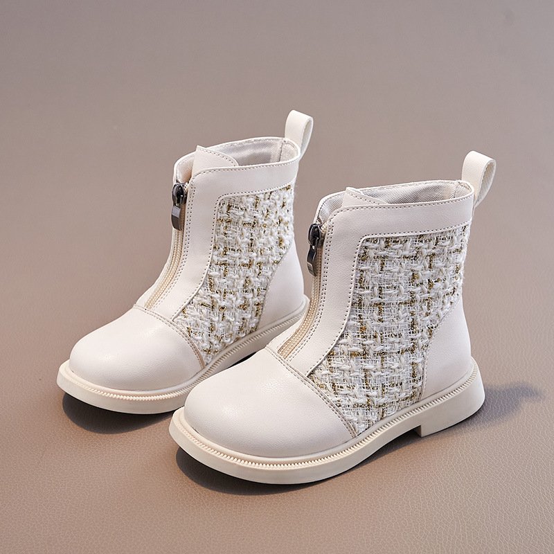 Hot selling fashional spring autumn winter solid kids children boots 2024