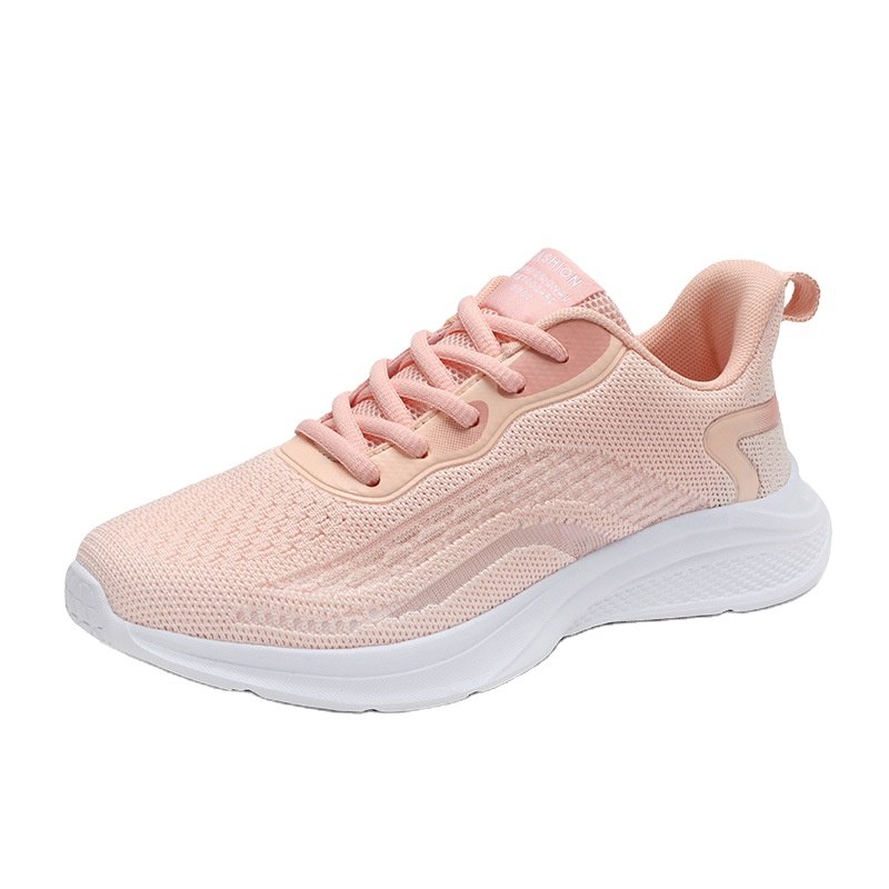 2024 New hollowed out single Netflix woven mom shoes