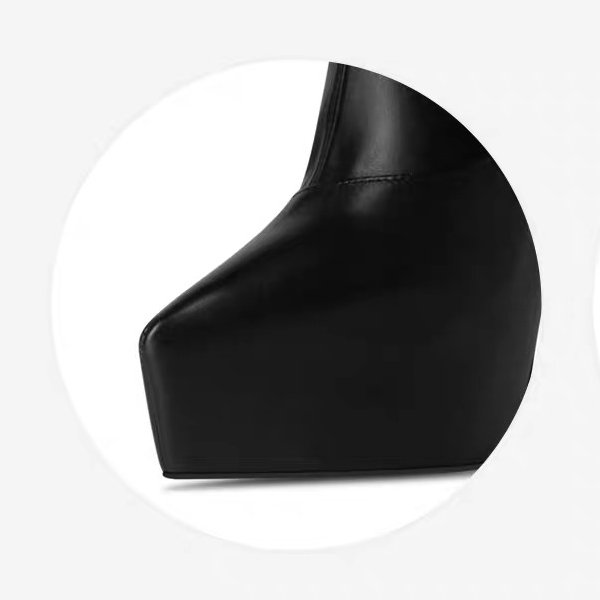 winter 2022 women fashion platform heels high heel boots thigh high boots plus size pointed toe heels