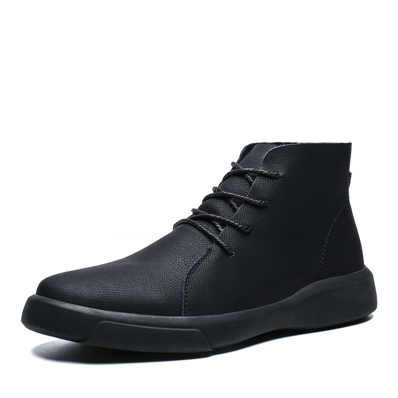 New Arrival Large Size Waterproof Oxfords Cow Genuine Leather Martin Boots For Men