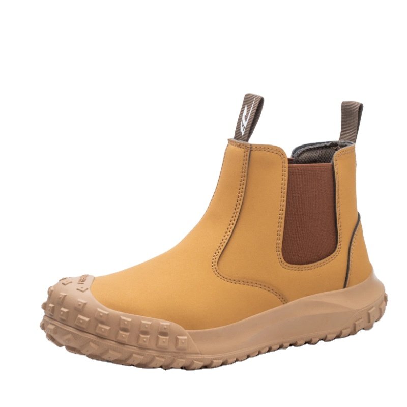 Hot Selling industrial safety wholesale safety rubber boot safety shoes for men zapatos punta de acero
