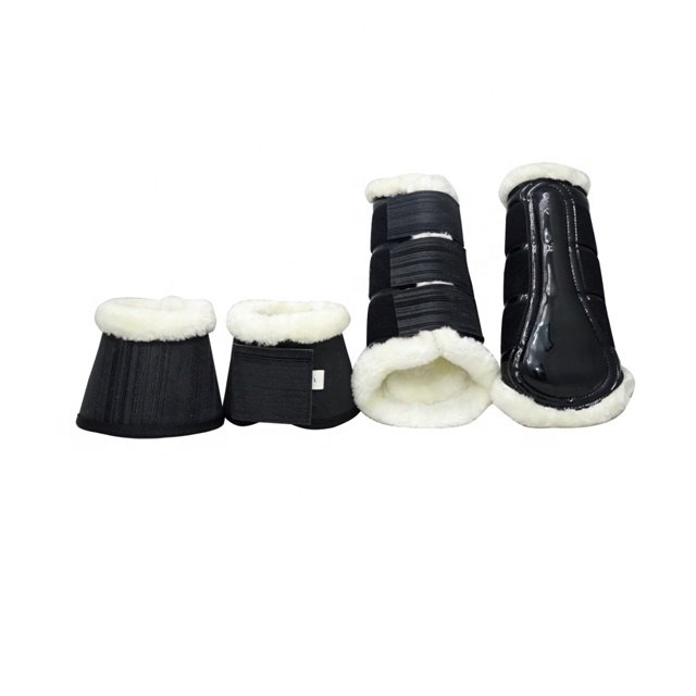 Pink Glitter Boot Set For Racing Horse