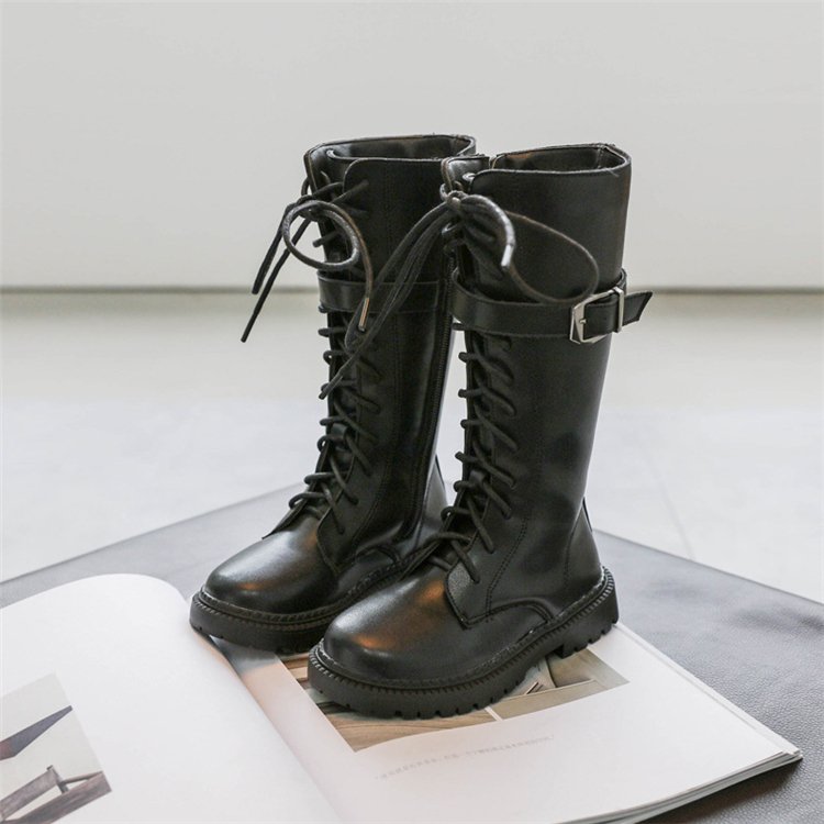Wholesale autumn new hot girls high boots single fashion Children's boots for girls