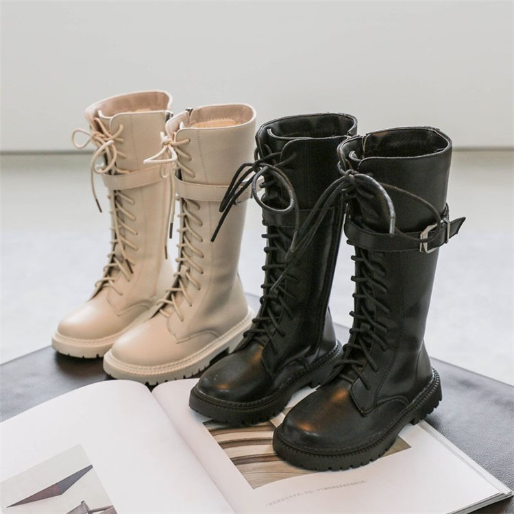 Wholesale autumn new hot girls high boots single fashion Children's boots for girls