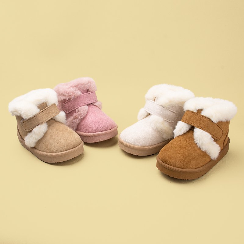2024 winter new children's snow boots casual and warm children's boots boys and girls cotton boots