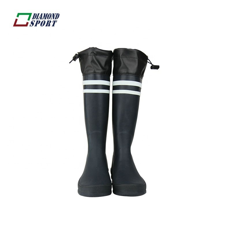 Fashion Fold Lightweight Ladies Rubber Water Proof Wellies Rain Boots