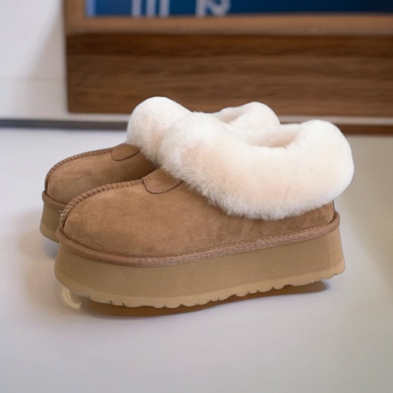 Wholesale winter fashion design warm boots Plush custom snow winter boots shoes for women