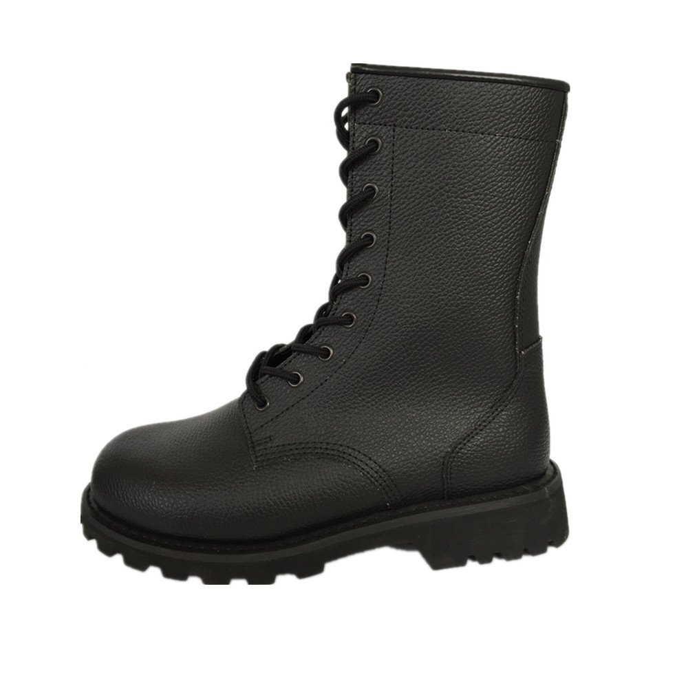 Black color cheap boots custom boots for duty purpose