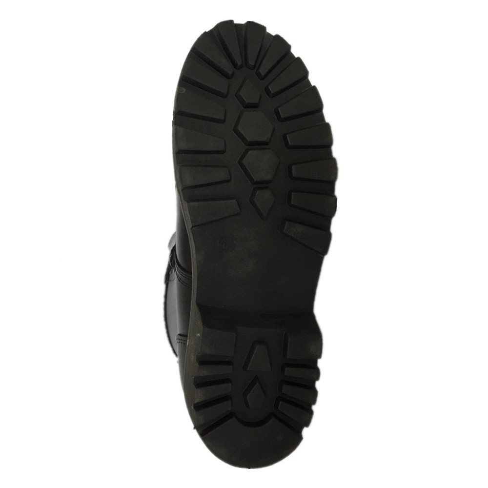 Black color cheap boots custom boots for duty purpose