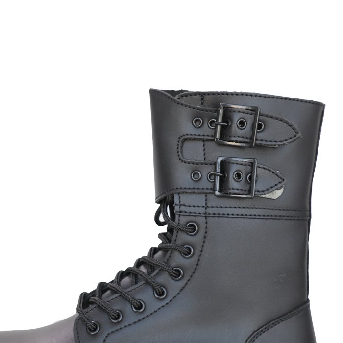 men's black full grain genuine top upper leather tactical ranger boot outdoor hiking shoes boots
