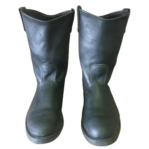 Factory Price Cowboy Safety High Quality Logo 100% Genuine Leather Soft Toe Vibram Sole Boots