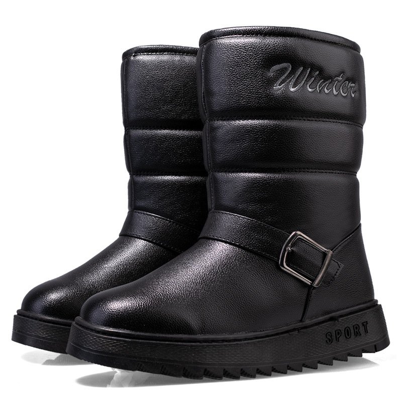 Wholesale Winter Fur Snow Boot for Men Outdoor Sports Snow Winter Boots Private Label