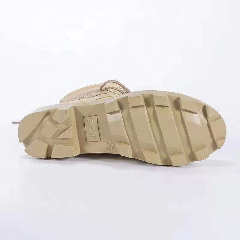 Double Safe Hot Sale RTS Desert Outdoor Hiking Non Slip Combat Tactical Shoes Boots Men Boots Microfiber Leather Jungle Boots
