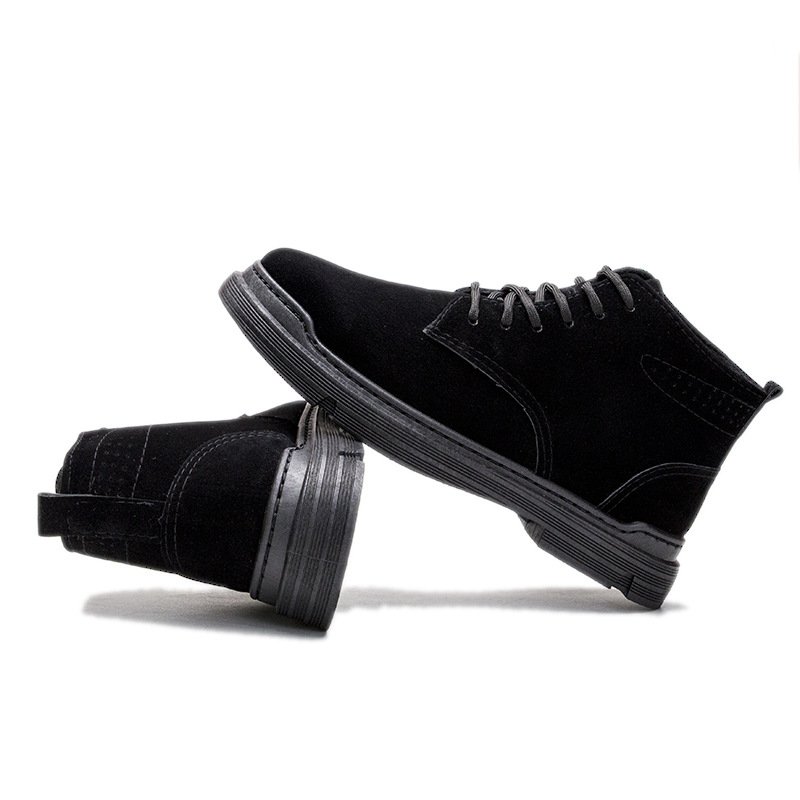 Spring and autumn new men's shoes boots casual shoes Korean style trendy shoes student sports high-top breathable