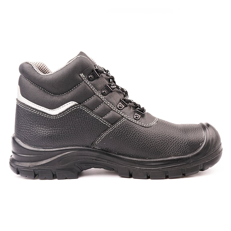Men's Steel Toe Woodland Safety Shoes Leather Construction Workers Safety Boots