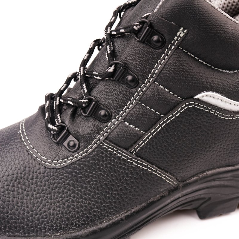 Men's Steel Toe Woodland Safety Shoes Leather Construction Workers Safety Boots