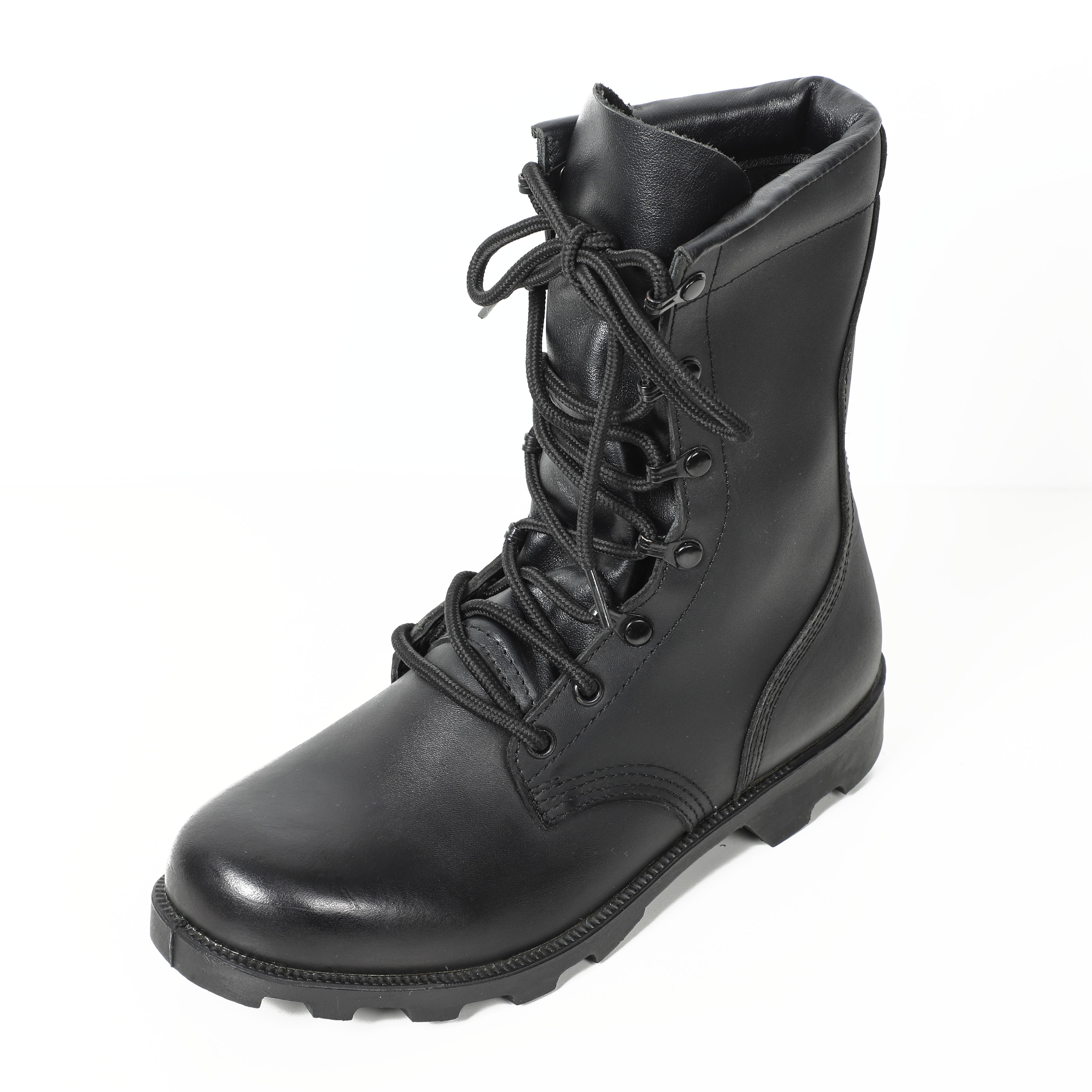 Jinteng OEM top sale black high cut outdoor safety boots Tactical Boots Combat Boots