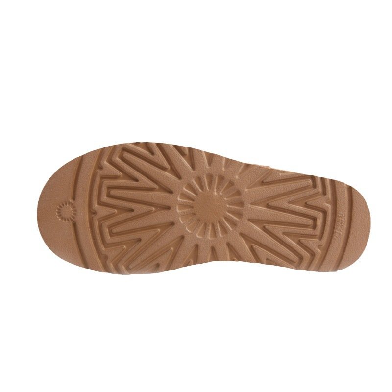 Custom Made Women Snow Boot Thick Soles 5CM Winter Warm Shoes Sheepskin High Bottom Wool Footwear for Lady