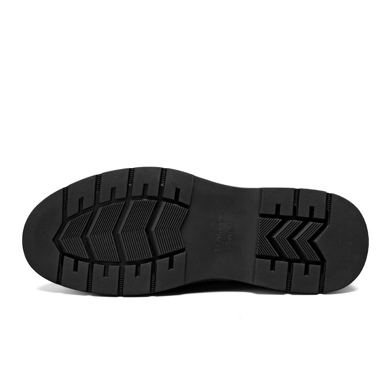 Male Popular new very real leather Man made new stylish trendy shoes classic leather boots