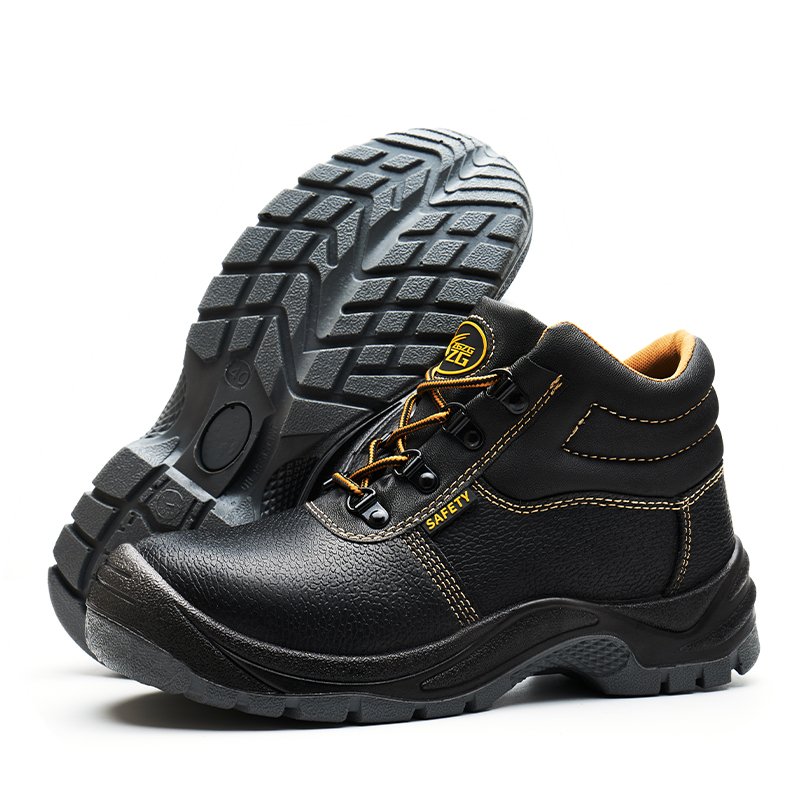 Professional Factory PU Steel Toe Men's Shoes Construction Safety Boots