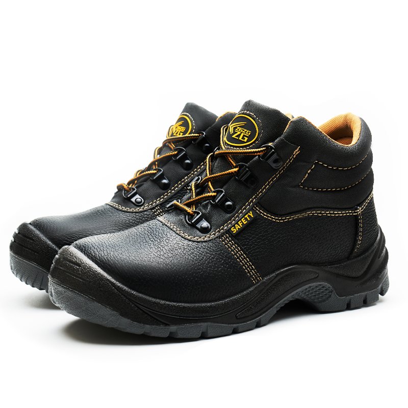 Professional Factory PU Steel Toe Men's Shoes Construction Safety Boots