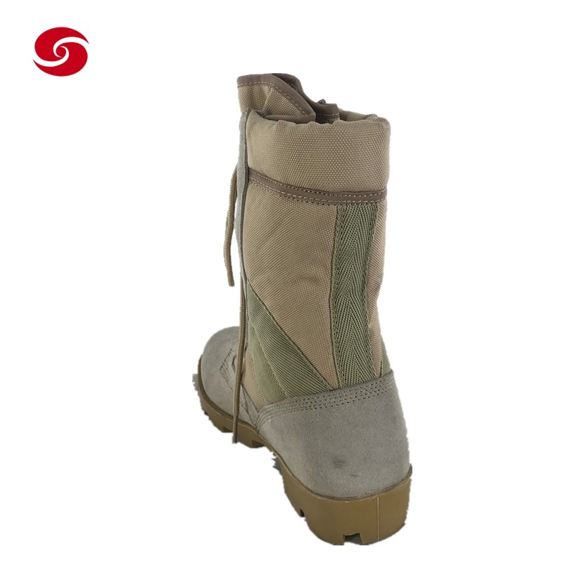 Tactical Panama Sole Suede Leather footwear combat Desert boot