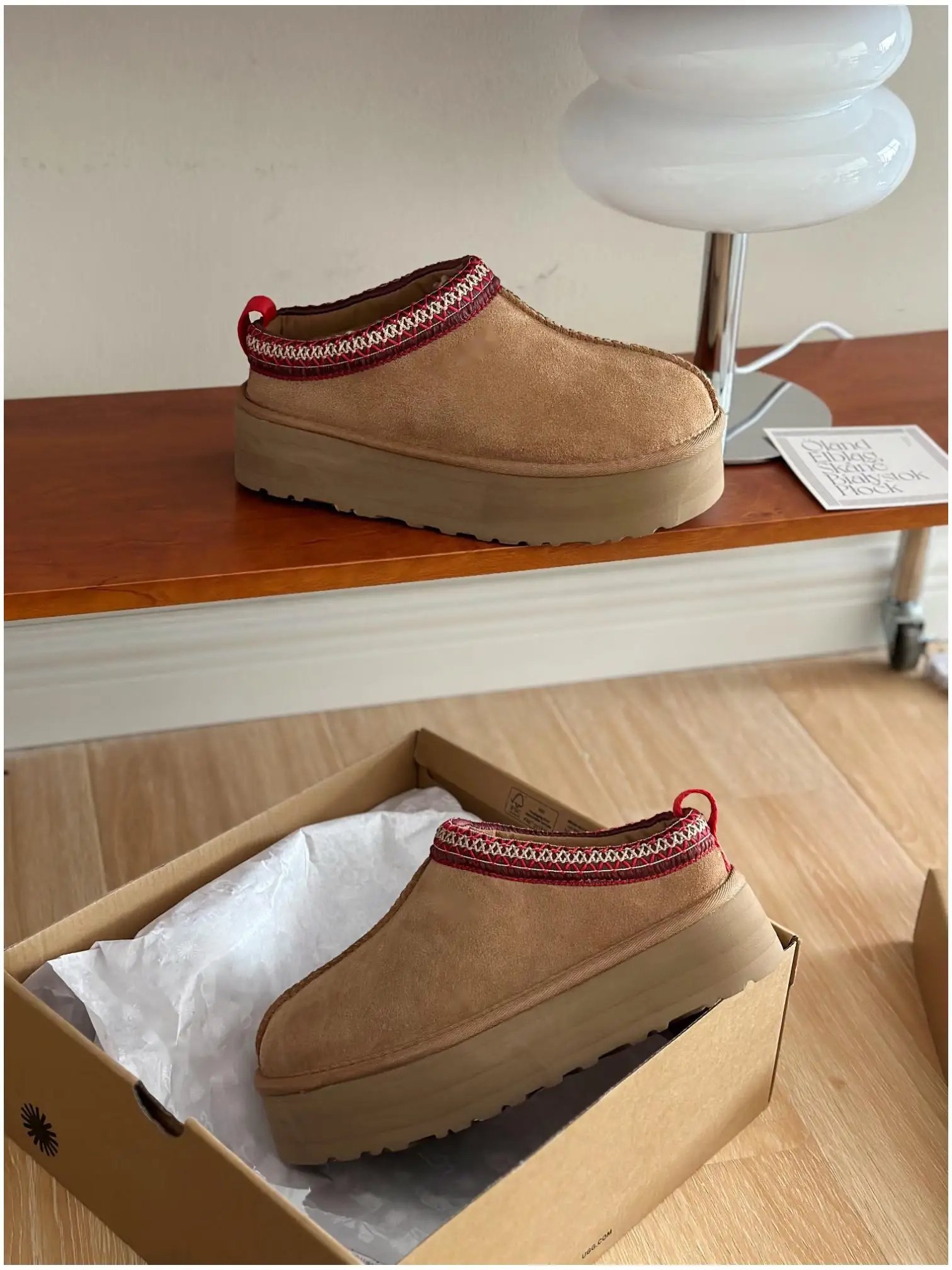 Luxury Thick Flat Boots Warm Soft Winter Leather Slides Designer Original Women Snow Boots