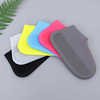 Silicone Rain Shoes Cover Non Woven Men Rubber Waterproof Overshoe Shoe Cover Rain Boots