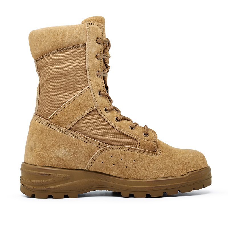 2023 New Arrival 8 Inches Outdoor Training Combat Boots Breathable Hiking Camping Desert Boots