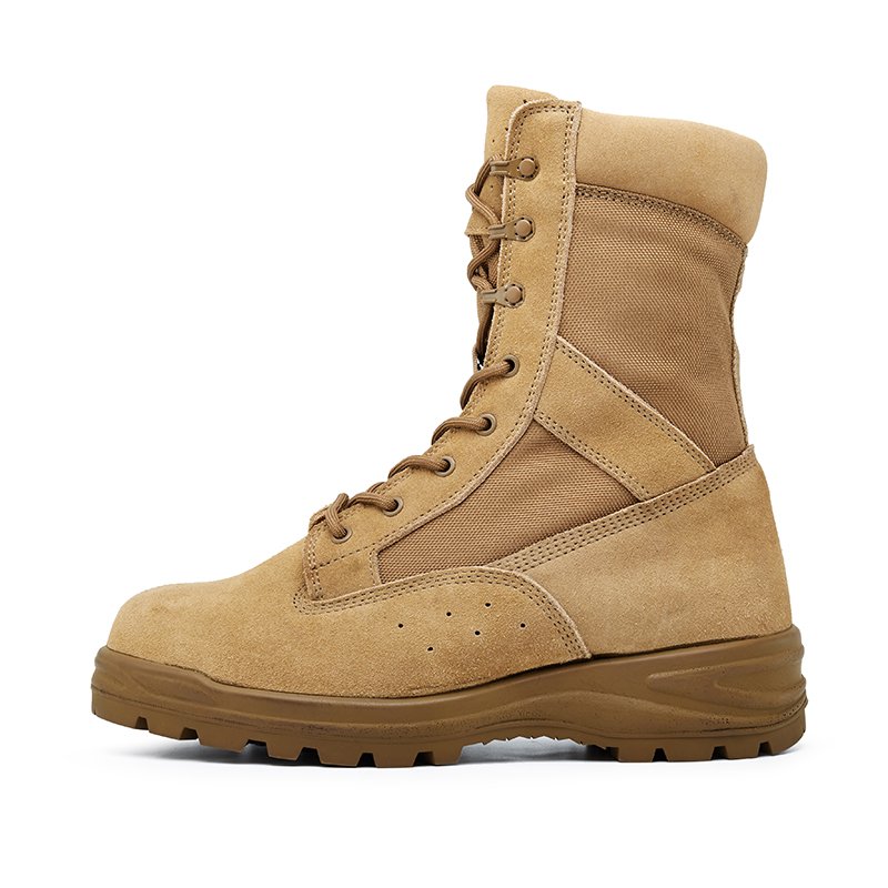 2023 New Arrival 8 Inches Outdoor Training Combat Boots Breathable Hiking Camping Desert Boots