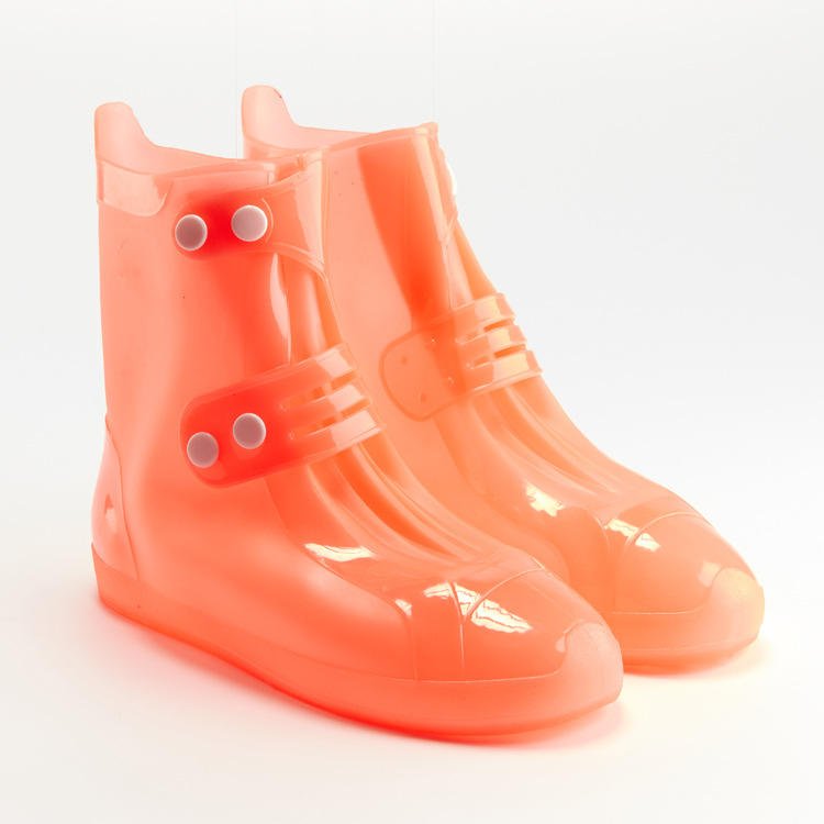 2023 new style Rainproof women's wear-resistant anti-skid thickened rub long tube silicone boots