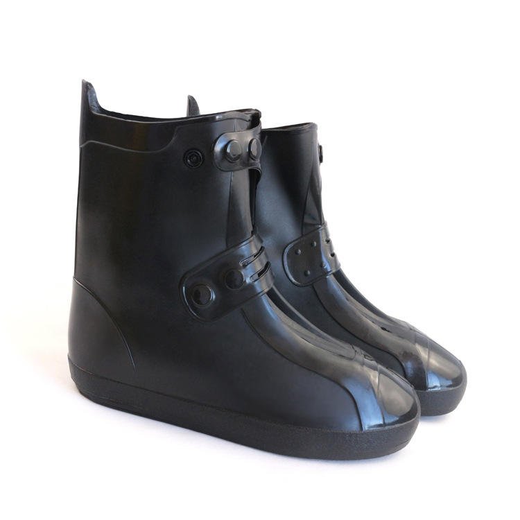 2023 new style Rainproof women's wear-resistant anti-skid thickened rub long tube silicone boots