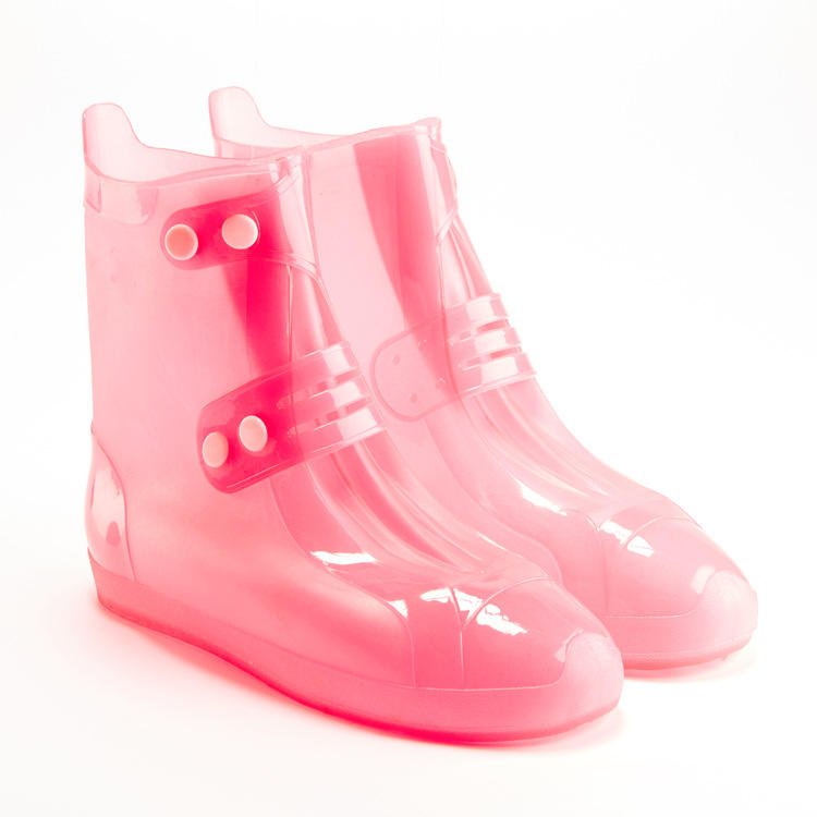 2023 new style Rainproof women's wear-resistant anti-skid thickened rub long tube silicone boots