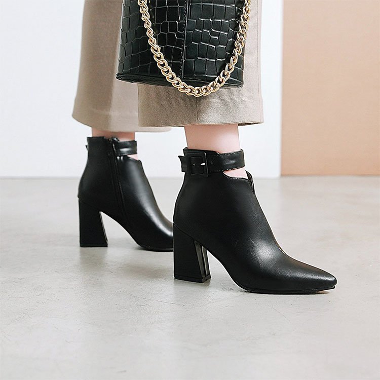 Factory Direct Wholesale women brown leather boots women shoes boots heels Designer shoes leather boots