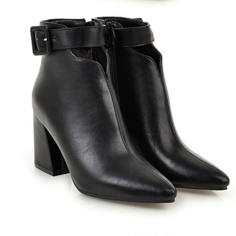 Factory Direct Wholesale women brown leather boots women shoes boots heels Designer shoes leather boots