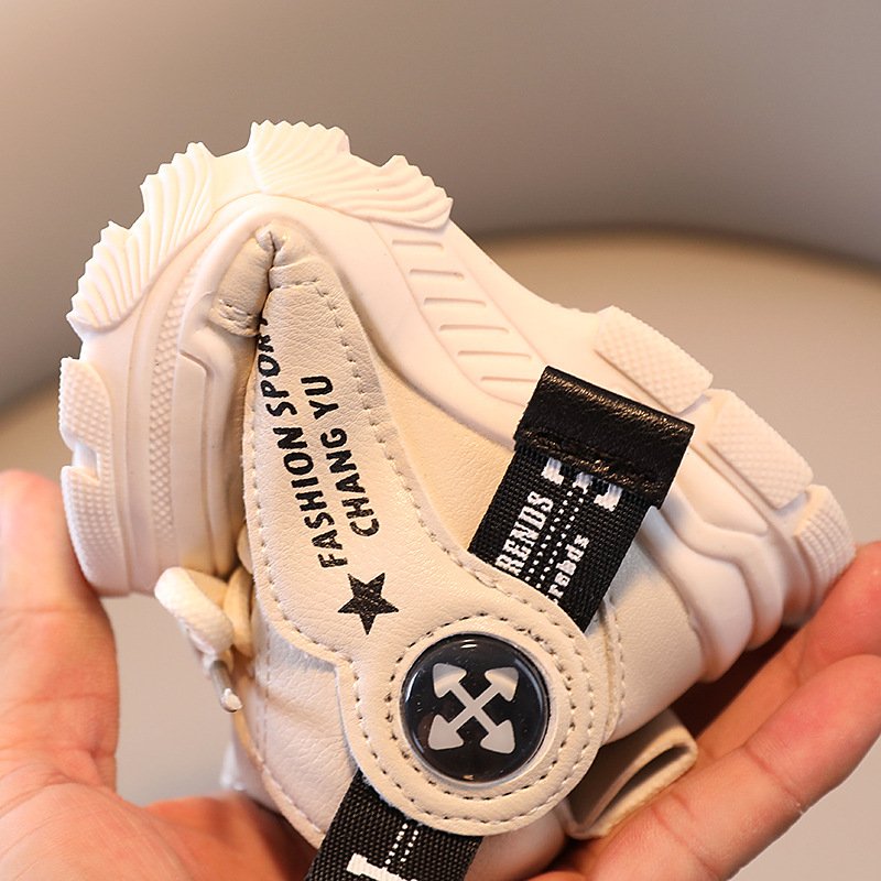 Children Shoes 2021 Autumn And Winter Kids Martin Boots Girls Mid-cut Comfort Short Boots Boys Fashion Outdoor Casual Boots