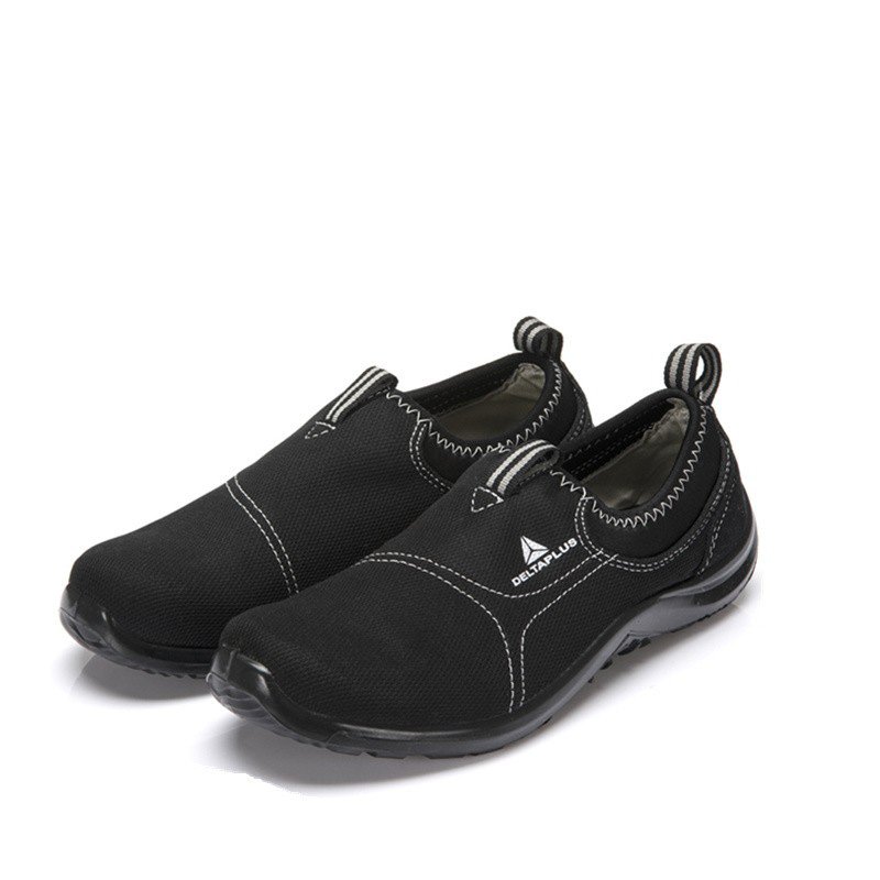 Delta Plus S1 Breathable steel Toe black Low Safety Shoes Anti-impact Anti-slip Safety Boots