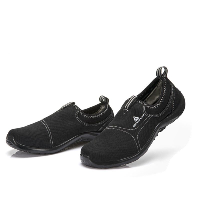 Delta Plus S1 Breathable steel Toe black Low Safety Shoes Anti-impact Anti-slip Safety Boots