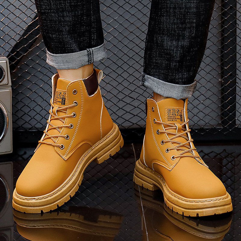 Keleeti design stylish leather shoes for men boots outdoor leather boots for men boots for men shoes leather