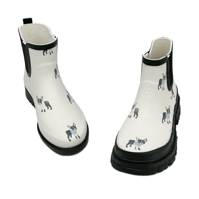 Professional Factory Rainboots Gumboots Rainboots Color Change Custom Logo Waterproof for Kids Baby Shoes Unisex Winter Boots