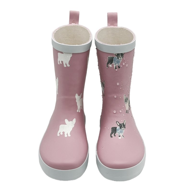 Professional Factory Rainboots Gumboots Rainboots Color Change Custom Logo Waterproof for Kids Baby Shoes Unisex Winter Boots
