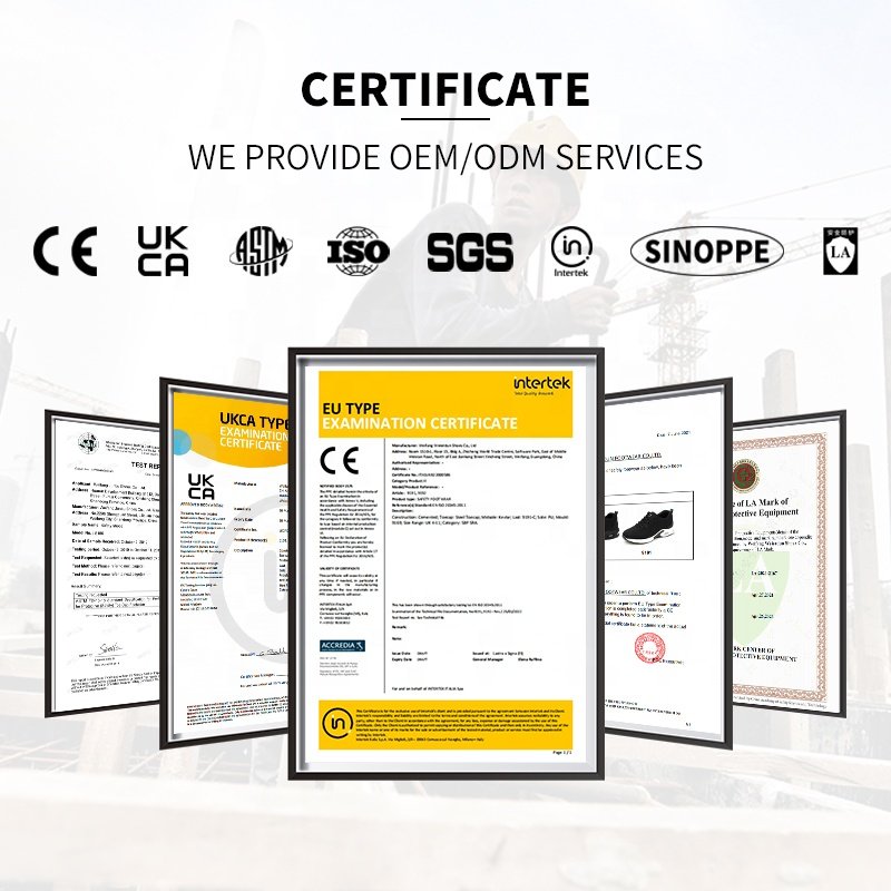GUYISA Manufacturers direct selling safety shoes sneaker among young people's popular steel toe safety shoes