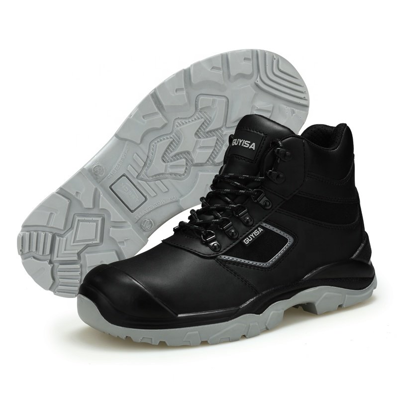 GUYISA New steel toe safety boots non-slip safety boots for outdoor work