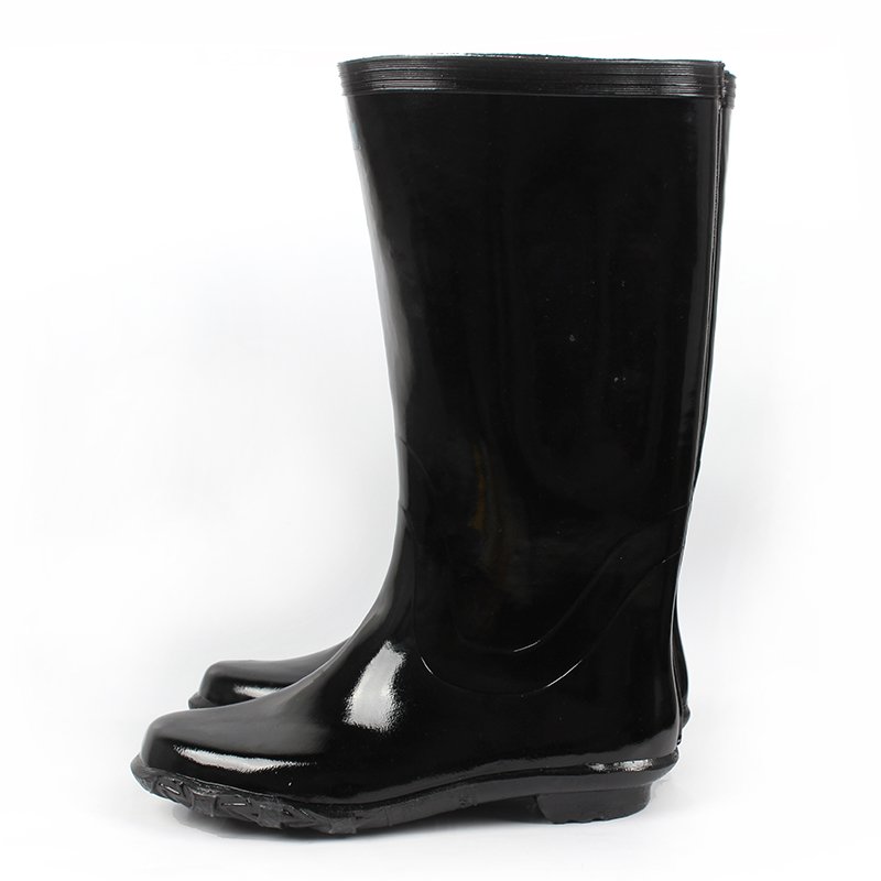 Acid Resistant Rubber Safety Boots High Heel Boots for Men