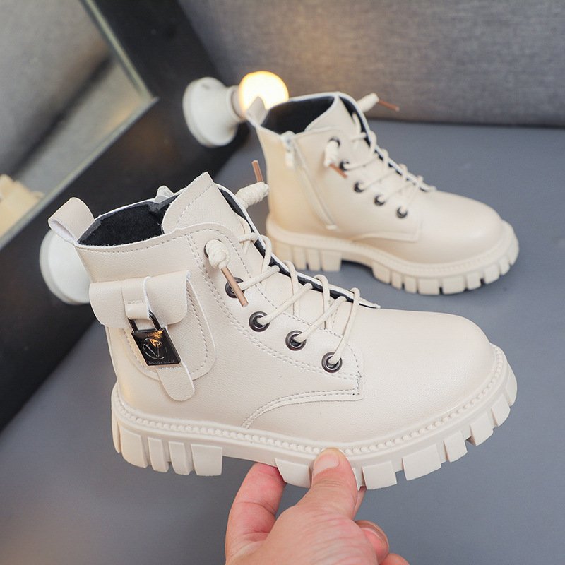 2023 New Fashion Children Walking Ankle Boots Trendy Kids Boots
