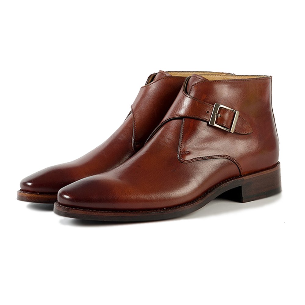Custom British goodyear handmade boots genuine leather motorcycle boots