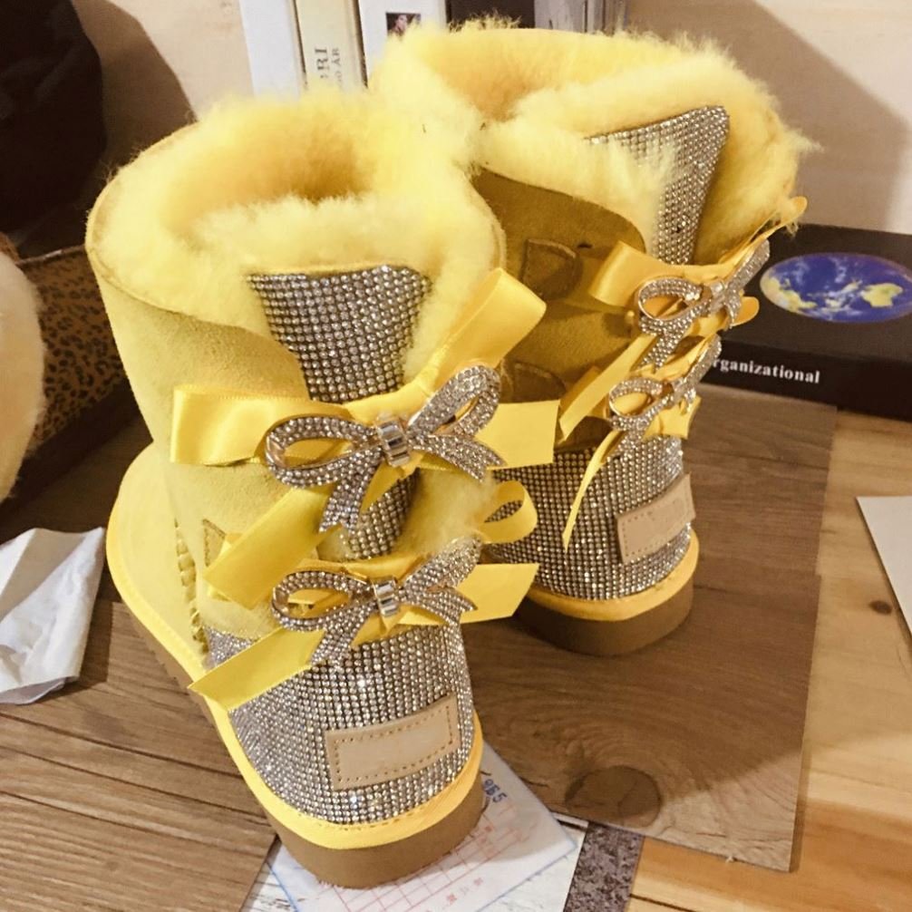 Factory Wholesale Direct Fashionable High Quality With box winter snow boots snow boots women shoes 2024 wholesale snow boots