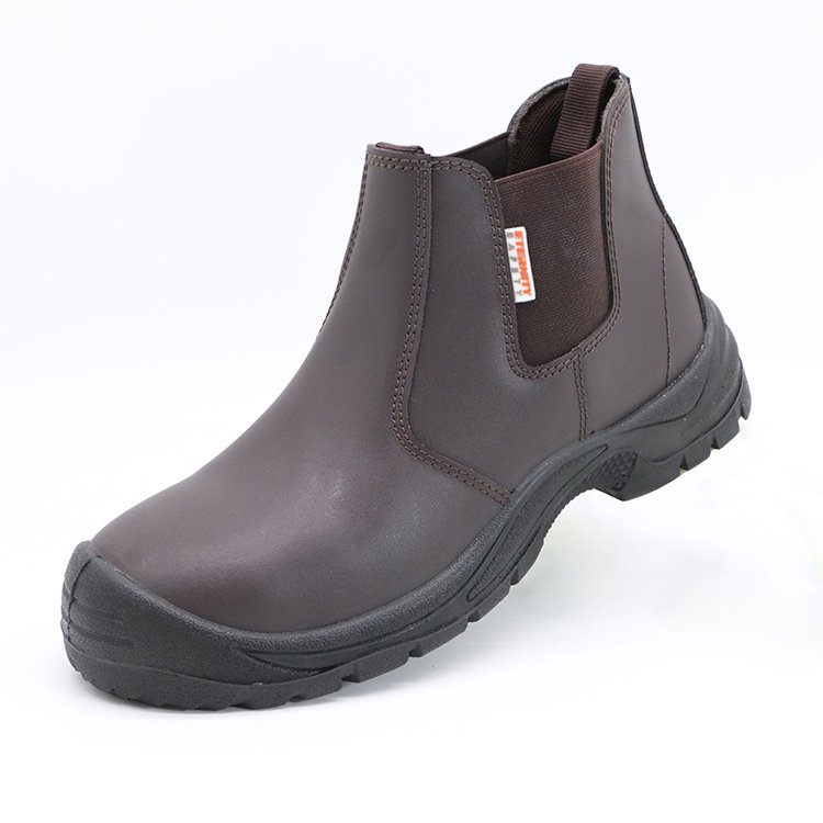 ENTE SAFETY High quality usa safety boots genuine leather upper steel toe pu sole work shoes